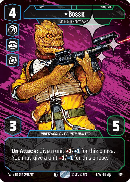 Bossk - Join Our Merry Band (Prestige Foil) (825) (825) [A Lawless Time] - for just $1.45! 