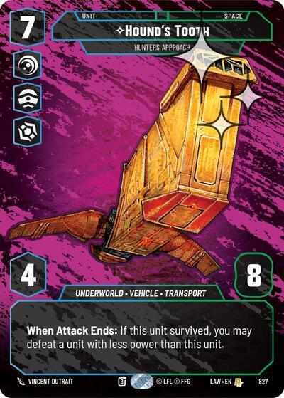 Hound's Tooth - Hunters' Approach (Prestige Foil) (827) (827) [A Lawless Time] - for just $0.80! 