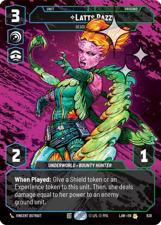 Latts Razzi - Deadly Whipmaster (Prestige Foil) (828) (828) [A Lawless Time] - for just $4.80! 