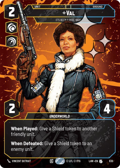 Val - It's Been a Ride, Babe (Prestige Foil) (830) (830) [A Lawless Time] - for just $1.30! 