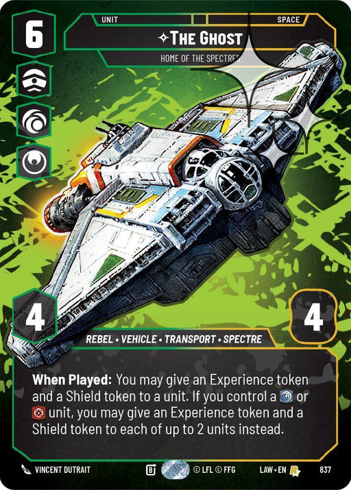 The Ghost - Home of the Spectres (Prestige Foil) (837) (837) [A Lawless Time] - for just $1.60! 