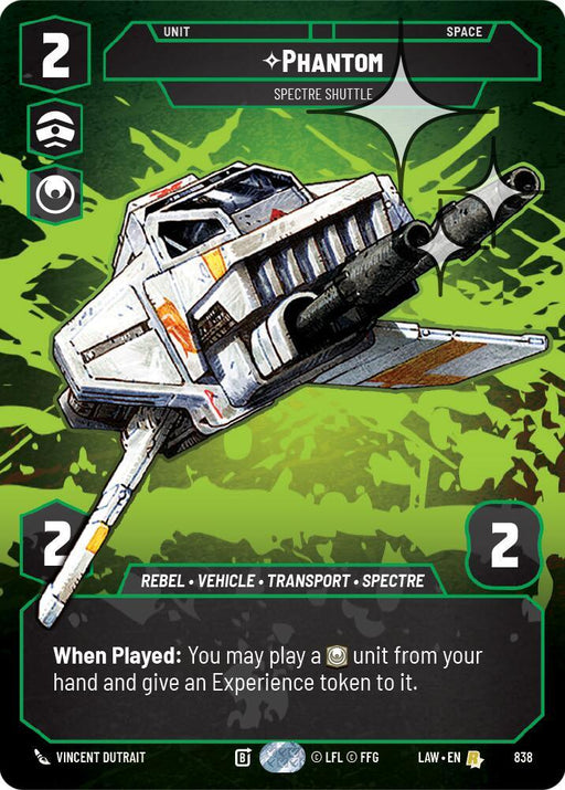 Phantom - Spectre Shuttle (Prestige Foil) (838) (838) [A Lawless Time] - for just $1.70! 