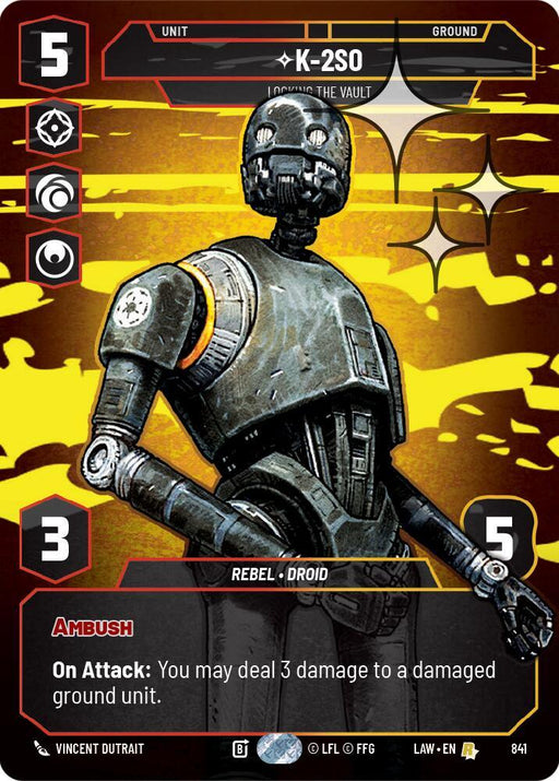 K-2S0 - Locking the Vault (Prestige Foil) (841) (841) [A Lawless Time] - for just $1.65! 