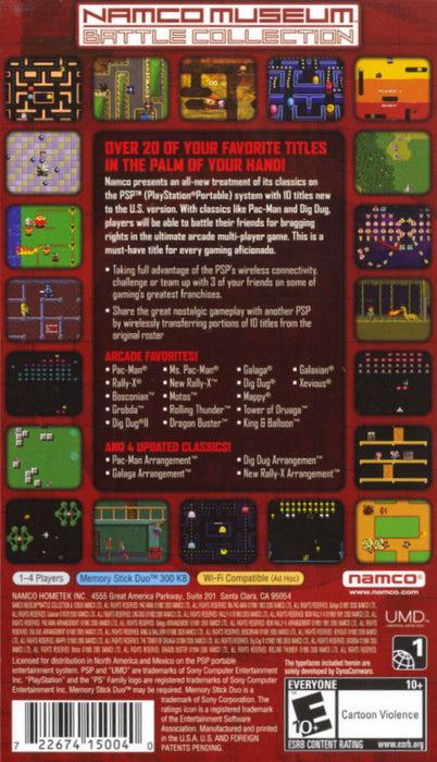 Namco Museum Battle Collection [Greatest Hits] – PlayStation Portable (PSP) - for just $12.99! 