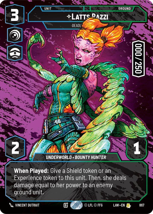 Latts Razzi - Deadly Whipmaster (Serialized) (867) (867) [A Lawless Time] - for just $39.20! 