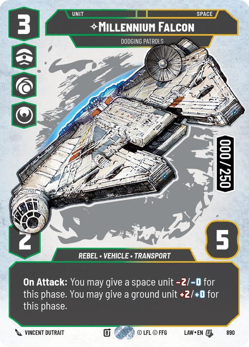 Millennium Falcon - Dodging Patrols (Serialized) (890) (890) [A Lawless Time] - for just $72.55! 