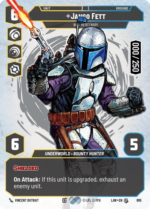 Jango Fett - Wily Mercenary (Serialized) (895) (895) [A Lawless Time] - for just $47.90! 
