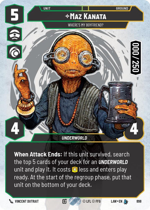 Maz Kanata - Where's My Boyfriend? (Serialized) (898) (898) [A Lawless Time] - for just $37.45! 