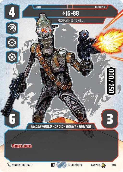 IG-88 - Programmed to Kill (Serialized) (899) (899) [A Lawless Time] - for just $157.95! 