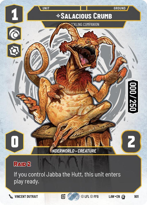 Salacious Crumb - Cackling Companion (Serialized) (901) (901) [A Lawless Time] - for just $38! 
