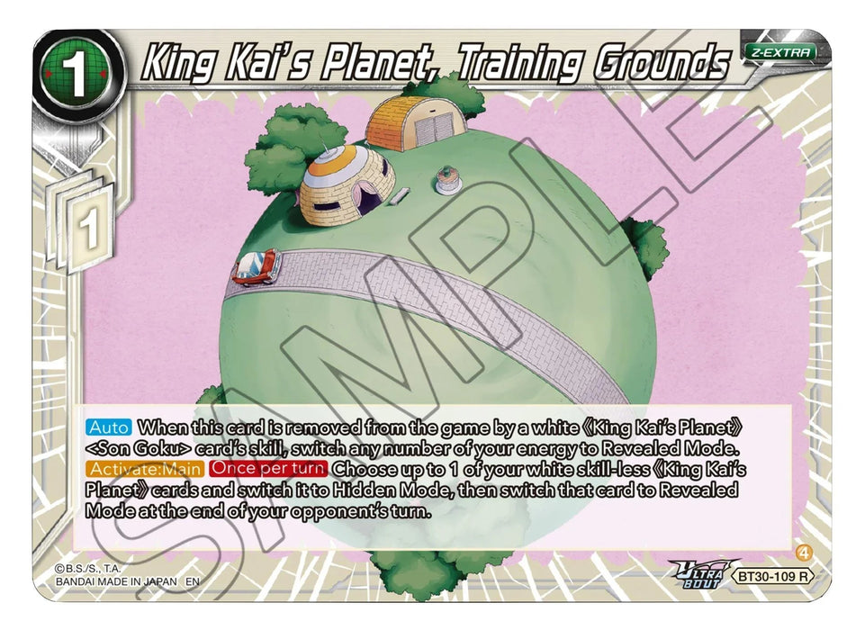 King Kai's Planet, Training Grounds (BT30-109) [Three Glorious Fighters] - for just $0.25! 