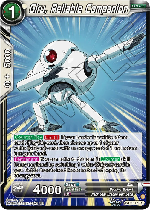 Giru, Reliable Companion (BT30-132) [Three Glorious Fighters] - for just $0.10! 