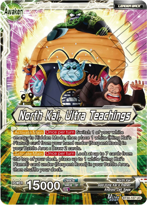 North Kai // North Kai, Ultra Teachings (BT30-107) [Three Glorious Fighters] - for just $0.30! 