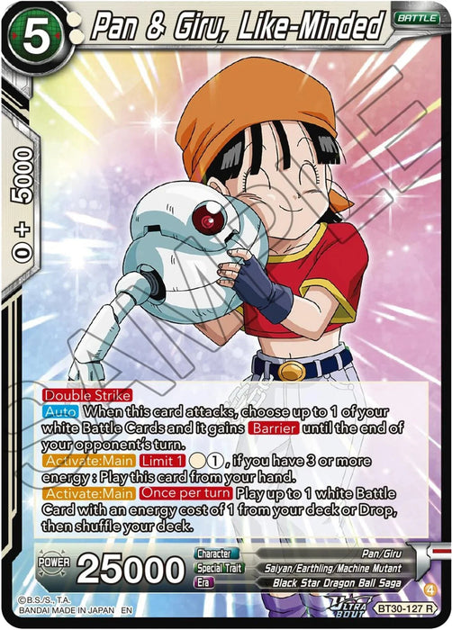 Pan & Giru, Like-Minded (BT30-127) [Three Glorious Fighters] - for just $0.15! 