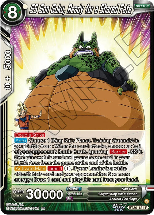 SS Son Goku, Ready for a shared Fate (BT30-121) [Three Glorious Fighters] - for just $0.20! 