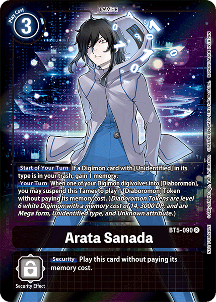 Arata Sanada [BT5-090] (Buy-A-Box Promo) [Battle of Omni Promos] - Just $3.15! Shop now at Retro Gaming of Denver