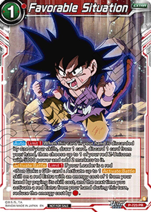 Favorable Situation (Ultra-Bout Series Tournament Pack Vol.2) (P-723) [Tournament Promotion Cards] - for just $0.90! 