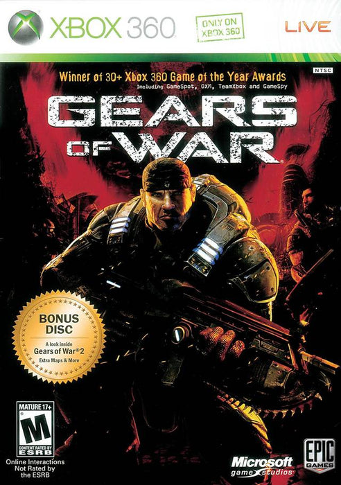Gears of War Bonus Disc Edition (Xbox 360) - for just $0! 