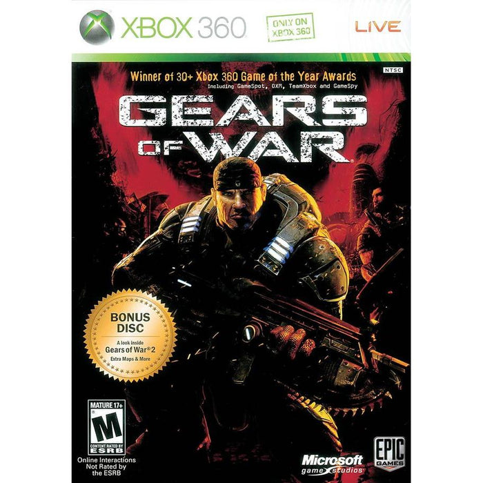 Gears of War Bonus Disc Edition (Xbox 360) - Just $0! Shop now at Retro Gaming of Denver