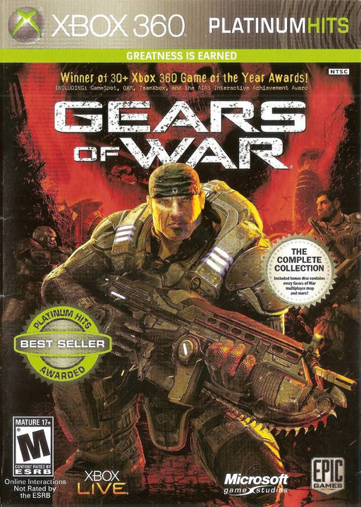 Gears of War Bonus Disc Edition (Platinum Hits) (Xbox 360) - for just $0! 