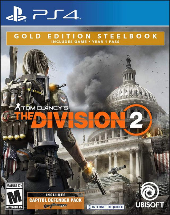Tom Clancy's The Division 2 Gold Edition Steelbook (Playstation 4) - for just $0! 