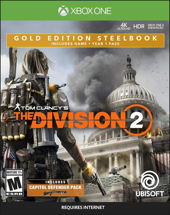 The Division 2 Gold Edition Steelbook (Xbox One) - for just $0! 