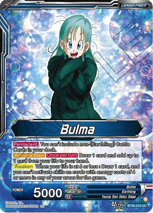Bulma // Bulma, Adventurous Bunny Girl (BT30-016) [Three Glorious Fighters] - for just $0.25! 