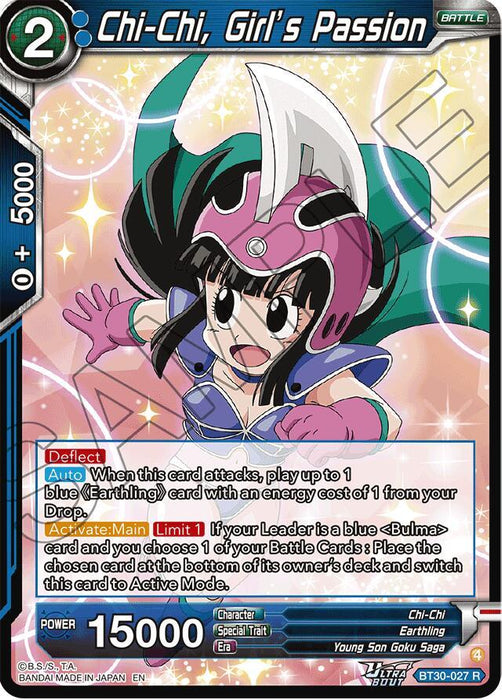Chi-Chi, Girl's Passion (BT30-027) [Three Glorious Fighters] - for just $0.10! 