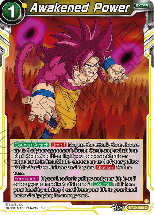 Awakened Power (BT30-080) [Three Glorious Fighters] - for just $0.15! 