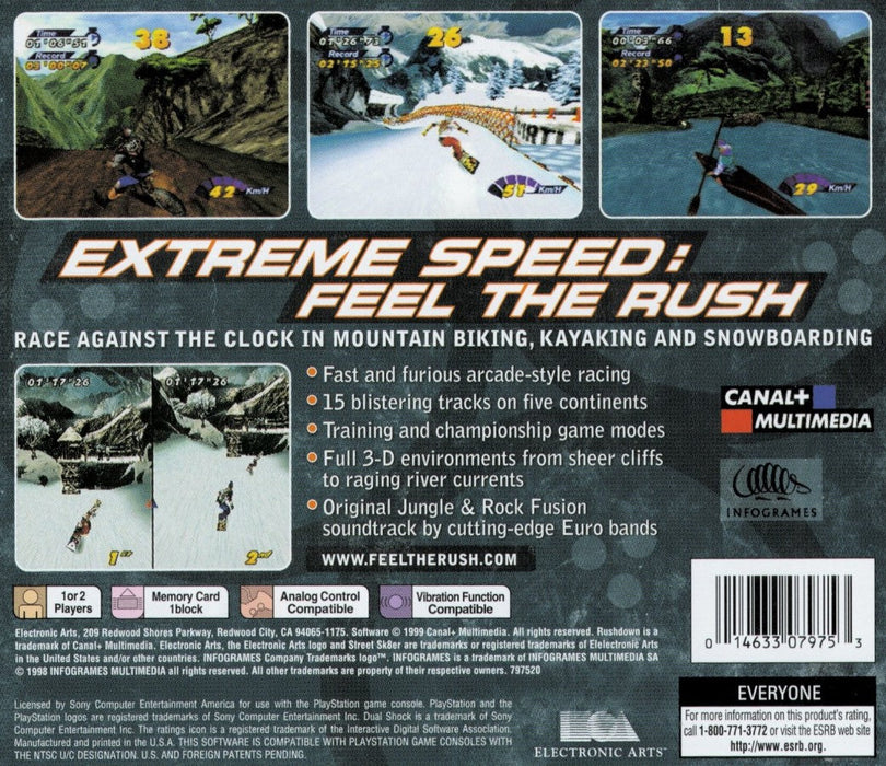 Rush Down – PlayStation 1 (PS1) - for just $0! 