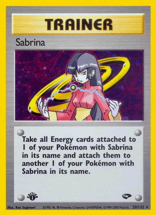 Sabrina (20/132) [Gym Challenge 1st Edition] - for just $40.35! 
