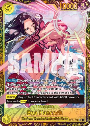 Boa Hancock (CS 26-27 Regionals Season 1) (OP14-112) - One Piece Promotion Cards Foil - for just $1392.80! 