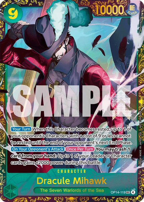Dracule Mihawk - (CS 26-27 Regionals Season 1) [One Piece Promotion Cards] - for just $1862.40! 