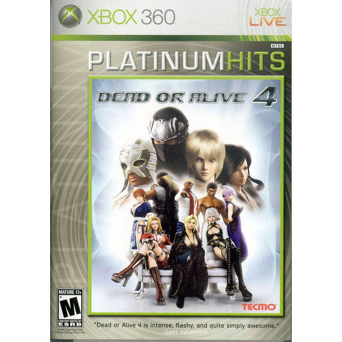 Dead or Alive 4 (Platinum Hits) (Xbox 360) - Just $0! Shop now at Retro Gaming of Denver