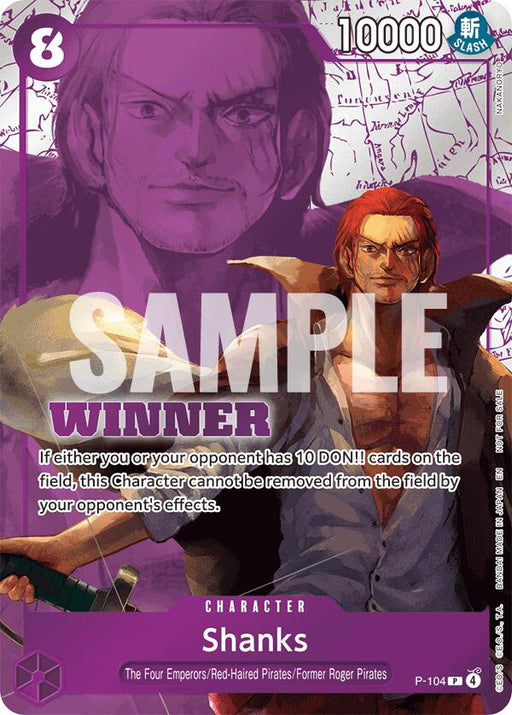 Shanks (Winner Pack 2026 Vol. 2) [One Piece Promotion Cards] - for just $4.30! 