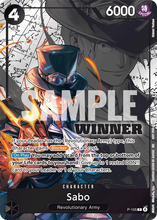 Sabo (Winner Pack 2026 Vol. 2) [One Piece Promotion Cards] - for just $4.25! 