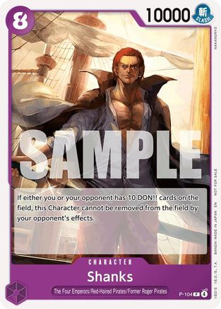 Shanks (Tournament Pack 2026 Vol. 2) (P-104) - One Piece Promotion Cards - for just $0.28! 