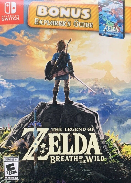 The Legend of Zelda Breath of the Wild With Bonus Explorer Guide (Nintendo Switch) - for just $0! 