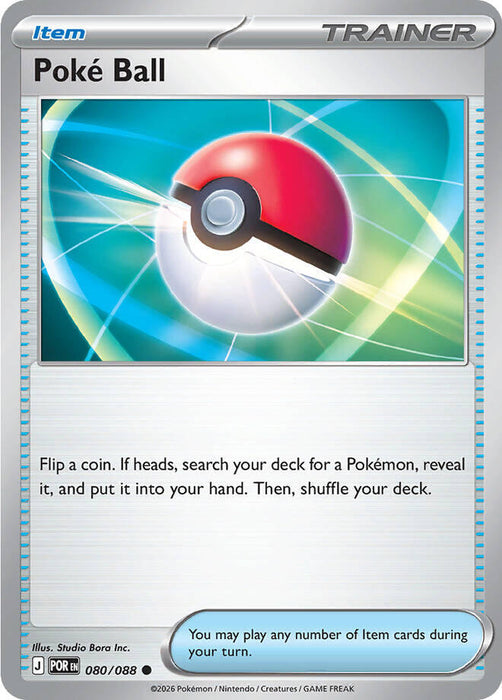 Poke Ball (080/088) [Mega Evolution: Perfect Order] - for just $0.10! 