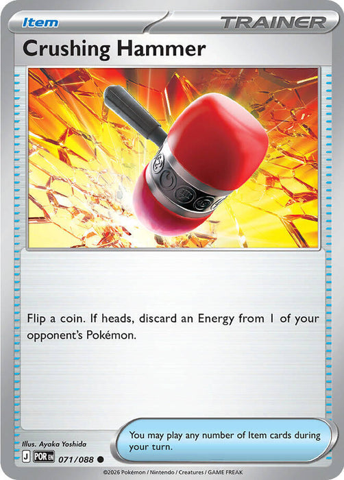 Crushing Hammer (071/088) [Mega Evolution: Perfect Order] - for just $0.10! 