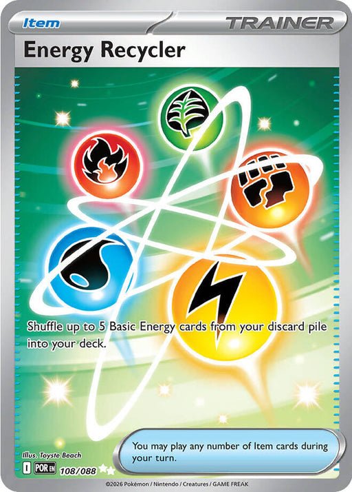 Energy Recycler (108/088) [Mega Evolution: Perfect Order] - for just $1.45! 