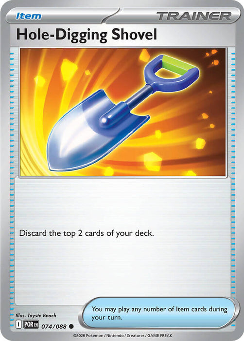 Hole-Digging Shovel (074/088) [Mega Evolution: Perfect Order] - for just $0.10! 