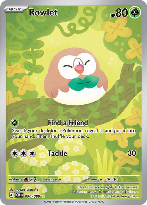 Rowlet (090/088) [Mega Evolution: Perfect Order] - for just $2.15! 