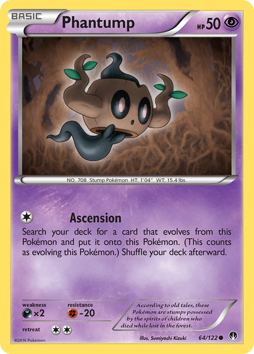 Phantump (64/122) [XY: BREAKpoint] - for just $0.10! 