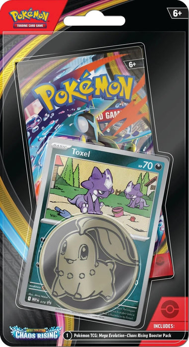 Mega Evolution: Chaos Rising Single Pack Blister (Toxel) - for just $10! 