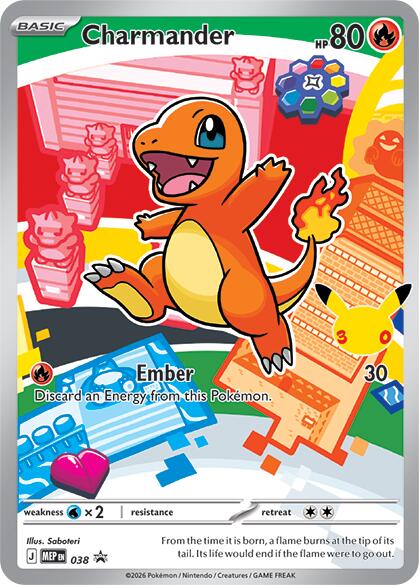Charmander (038) [Mega Evolution Promo] - for just $15.60! 
