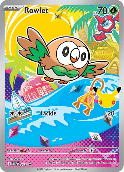 Rowlet (043) [Mega Evolution Promo] - for just $2.60! 