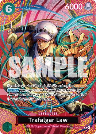 Trafalgar Law (SP) (OP13-031) - Adventure on Kami's Island Foil - for just $118.75! 
