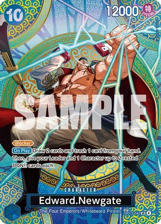 Edward.Newgate (SP) (OP13-042) - Adventure on Kami's Island Foil - for just $111.38! 
