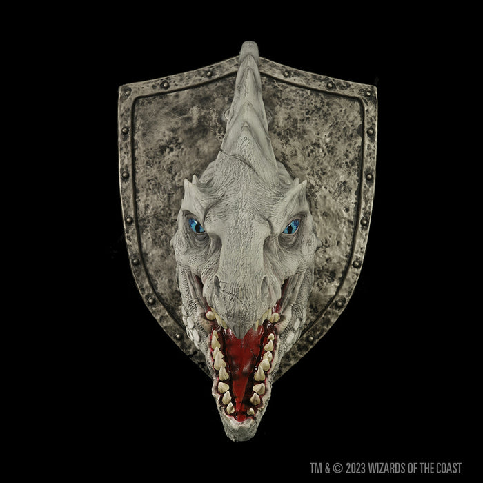 D&D Replicas of the Realms: White Dragon Trophy Plaque - for just $474.99! 